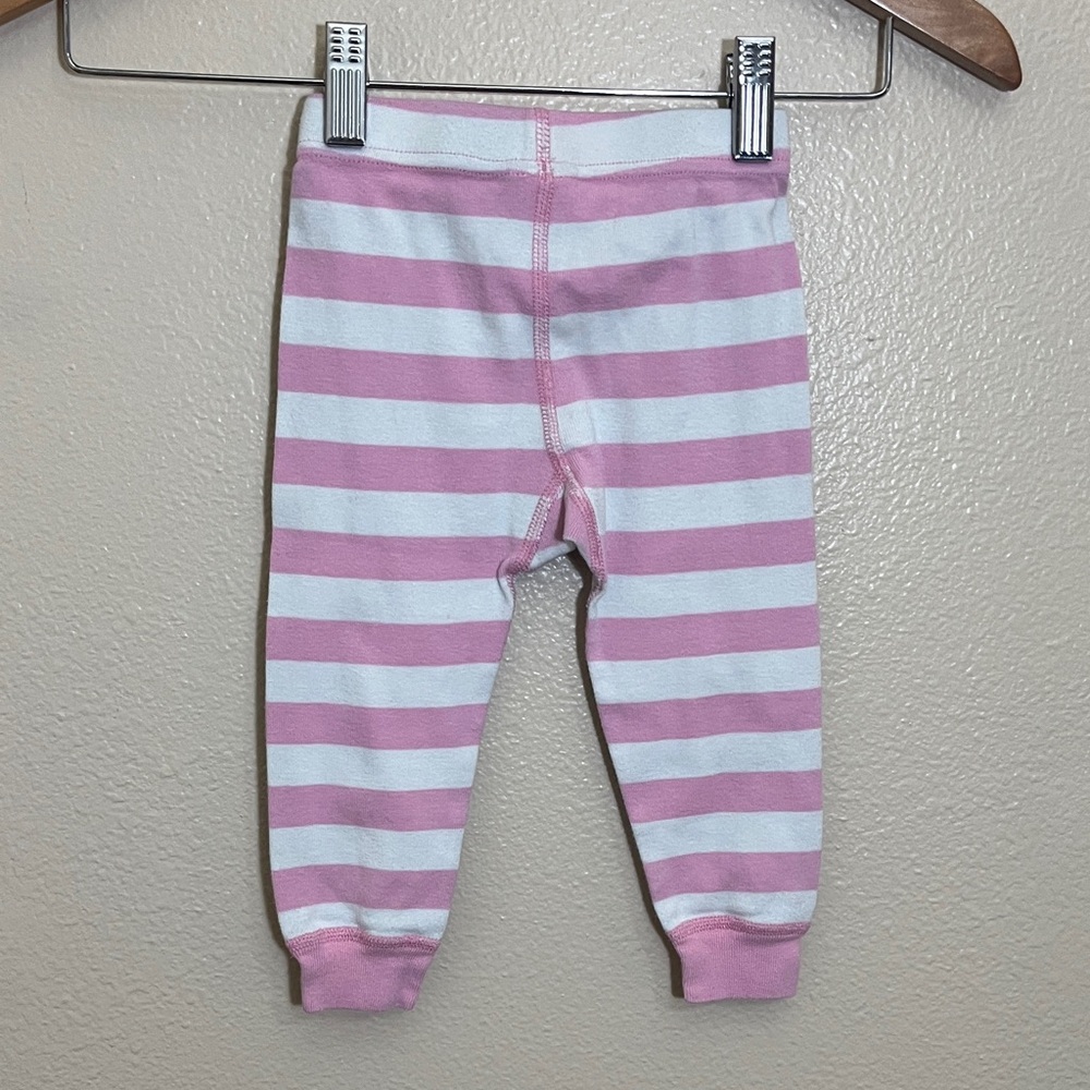 Hanna Andersson Pink Striped The Grinch Cindy Lou Who Organic Cotton Pajamas - Picture 13 of 13